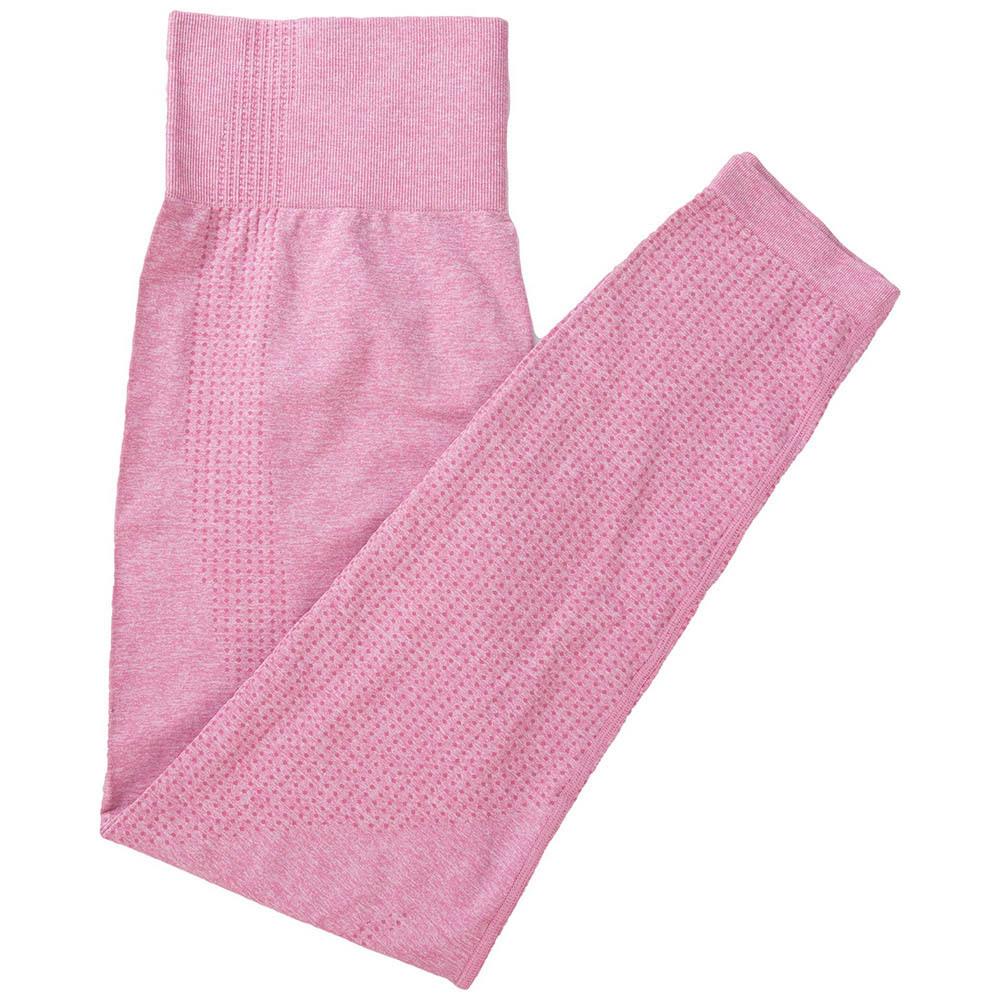 Женский бесшовный костюм для йоги: Топ в горошек с длинным рукавом и брюки с высокой талией, подтягивающие бедра