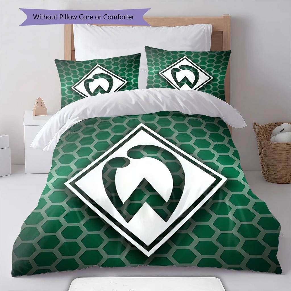 Werder logo Bedding Quilt Set Quilt Cover Pillowcase Home Decoration Birthday Gift (1 * duvet cover + 2 * pillowcase, without core)