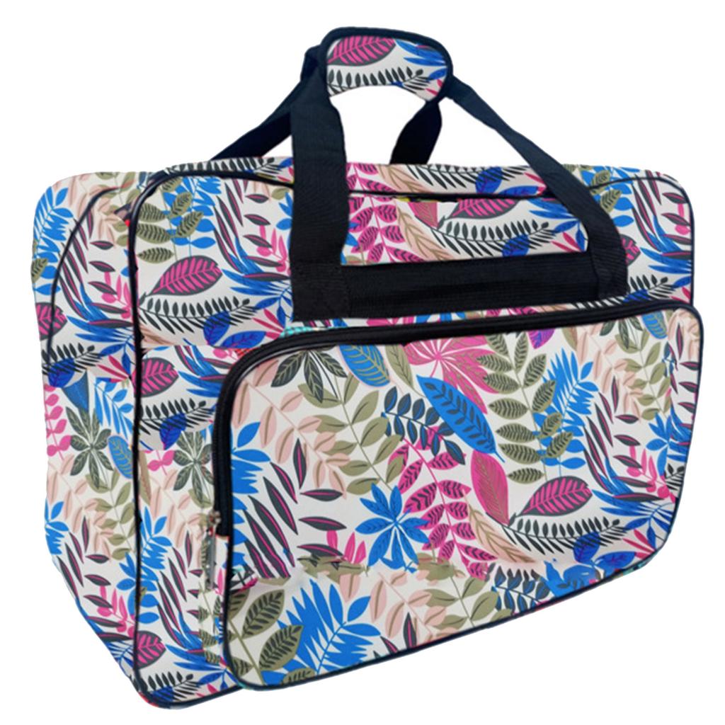 Портативная сумка для хранения швейной машины. Прочные нейлоновые дорожные сумки с карманами для аксессуаров ярких цветов.