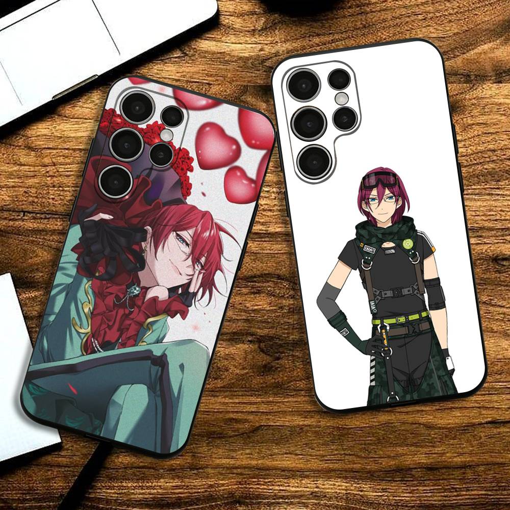 I-Ibara S-Saegusa Costume Show Phone Silicone Case for Samsung S24,22,20,23,21,20 Ultra Plus Lite 5G Print Cover