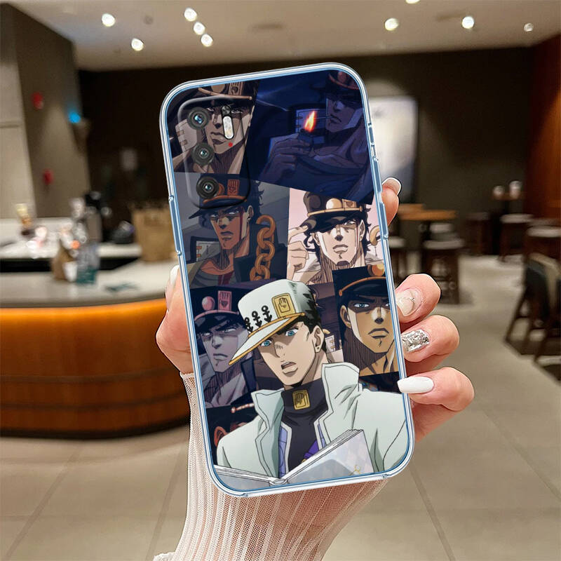 Чехол JoJo's Bizarre Adventure для Motorola E7 E22 E20 E13 E15 E22S E30 E40 G10 G20 G04 G22 G23 G05 G75 G35 G55 G6 G7 G8 G9 Plus Power Play