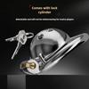 Metal Pot Lid Chastity Lock BDSM Penis Bondage Restraint Cock Cage Urethral Plug Adult Products Erotic SexToy for Men Gay Couple