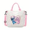 Anime Peripheral Cartoon Printed Student Shoulder Bag Women'S Oblique Span Handbag