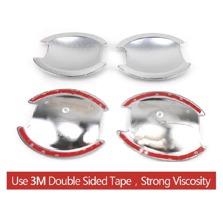 for Suzuki Swift 2004-2013 Accessories Chrome Door Handle Covers 2005 2006 2007 2008 2009 2010 2011 2012 Car Styling Stickers