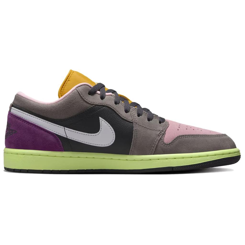 Кроссовки Air Jordan 1 Low SE Tokyo Bio Hack для мужчин, разноцветные, масляно-серые, белые HQ2010-005