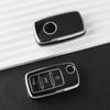 ТПУ чехол для ключа автомобиля для Vw Volkswagen Polo Golf 4 5 6 Passat Jetta Seat Leon Ibiza Skoda Octavia Fabia Superb Автоаксессуары
