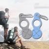 2pcs, Portable Water Bottle Hook, Suitable for Outdoor Travel, Hiking, Water Bottle Towel Key and Other Storage Hooks, Safe and Reliable