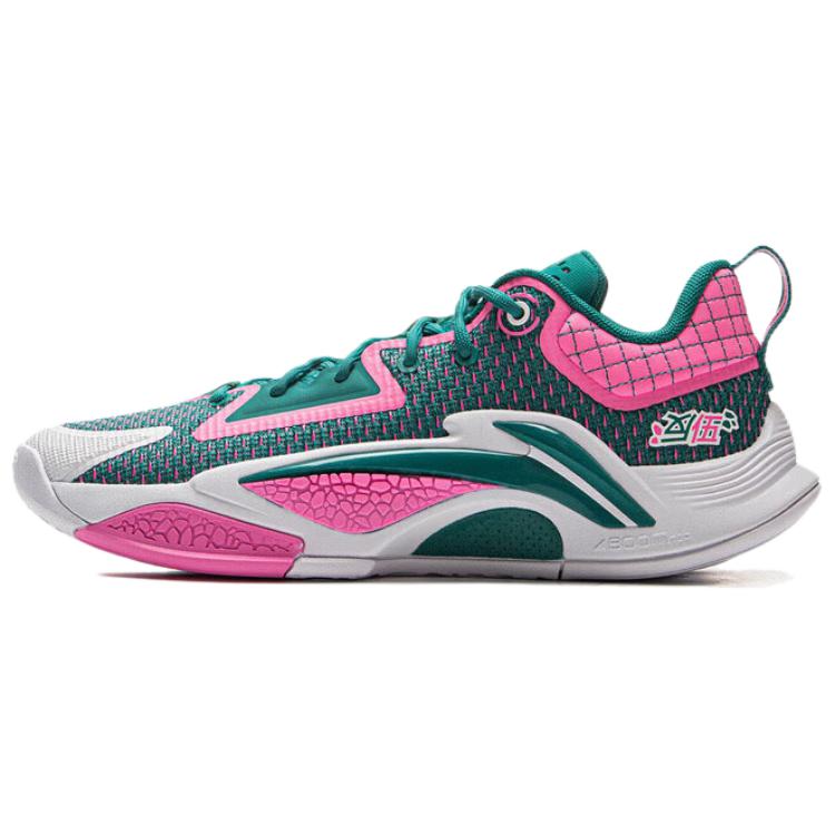 Li Ning BadFive Chase Hunt 1 Амортизация Скользкая Устойчивость к истиранию Покрытие Легкий Отскок Сцепление Низкий верх ABFV023-1