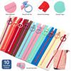Contrast Closed-End Zippers Colored Resin Bag Zippers Replacement  Clothing Accessories