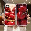 UP21 Cherry summer fruit Transparent Phone Case for Samsung Galaxy A04 A04S A14 A23 A34 A54 M23 M33 M52 M53