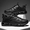 Air Cushion Sneakers Men's 2025 New Low-top Lace-up Black Mamba Running Shoes Mesh Platform Dad Shoes