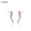 Lindon Copper Alloy Zircon Earrings Drop Earrings For Women Wedding Party Gifts