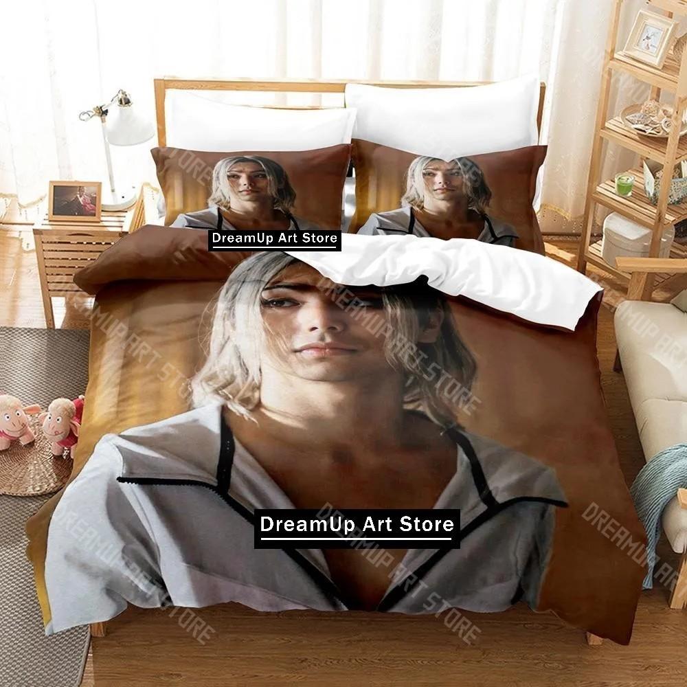 3D Printed Chishiya Bedding Set for Boys Girls Duvet Cover And Pillowcase Included Twin Queen King Full Single Double Sizes