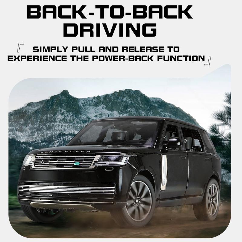 Новый 1:24 Land Rover Range Rover SV2022 литой внедорожный автомобиль модель звук и свет подарок для парня подарок для детей