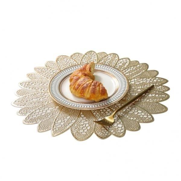 38 см Подсолнух Теплоизоляция Кофе Чай Чашка Коврик Декор Обеденный Стол Подставка Для Приборов