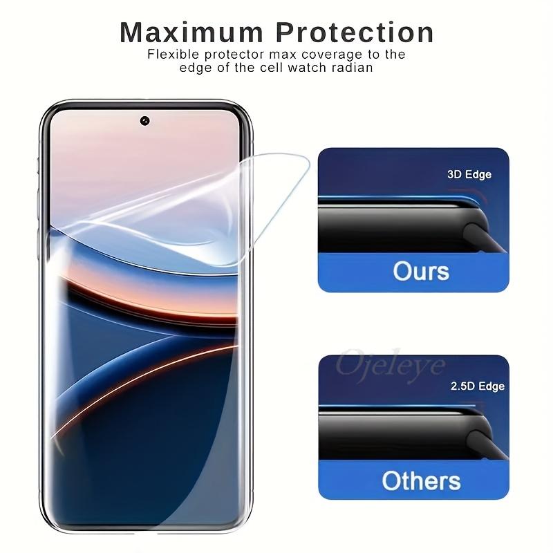 4 шт. Гидрогелевая пленка Full Cover для Xiaomi Poco X7 Pro X6 X5 F5 F6 F7 Pro Защитная пленка для экрана Xiaomi Poco M7 Plus M6 4G C75 C71 C65