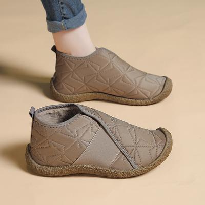 Хлопковая обувь зима новая утолщенная старая пекинская хлопковая обувь женская обувь бархатная теплая для среднего возраста зимние сапоги хлопковые сапоги обувь для мамы