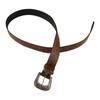 Vintage Printed Ethnic Style Belt Y2k Pants Decorative Gothic PU Leather Belt  Female
