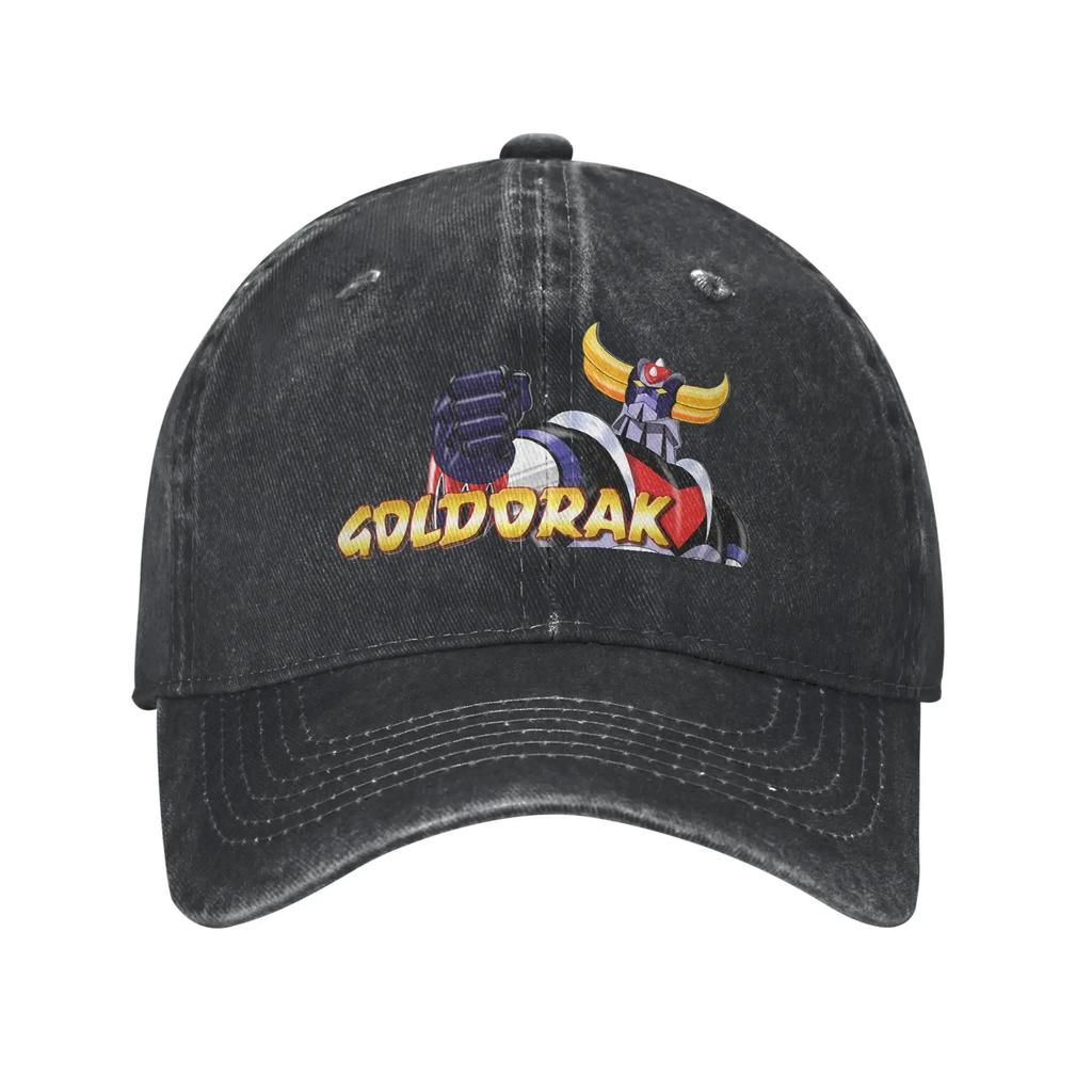 Robot Goldorak Casual Baseball Cap For Women Unisex Summer Outdoor Sports Trucker Hat Fashion SunProof Baseball Caps