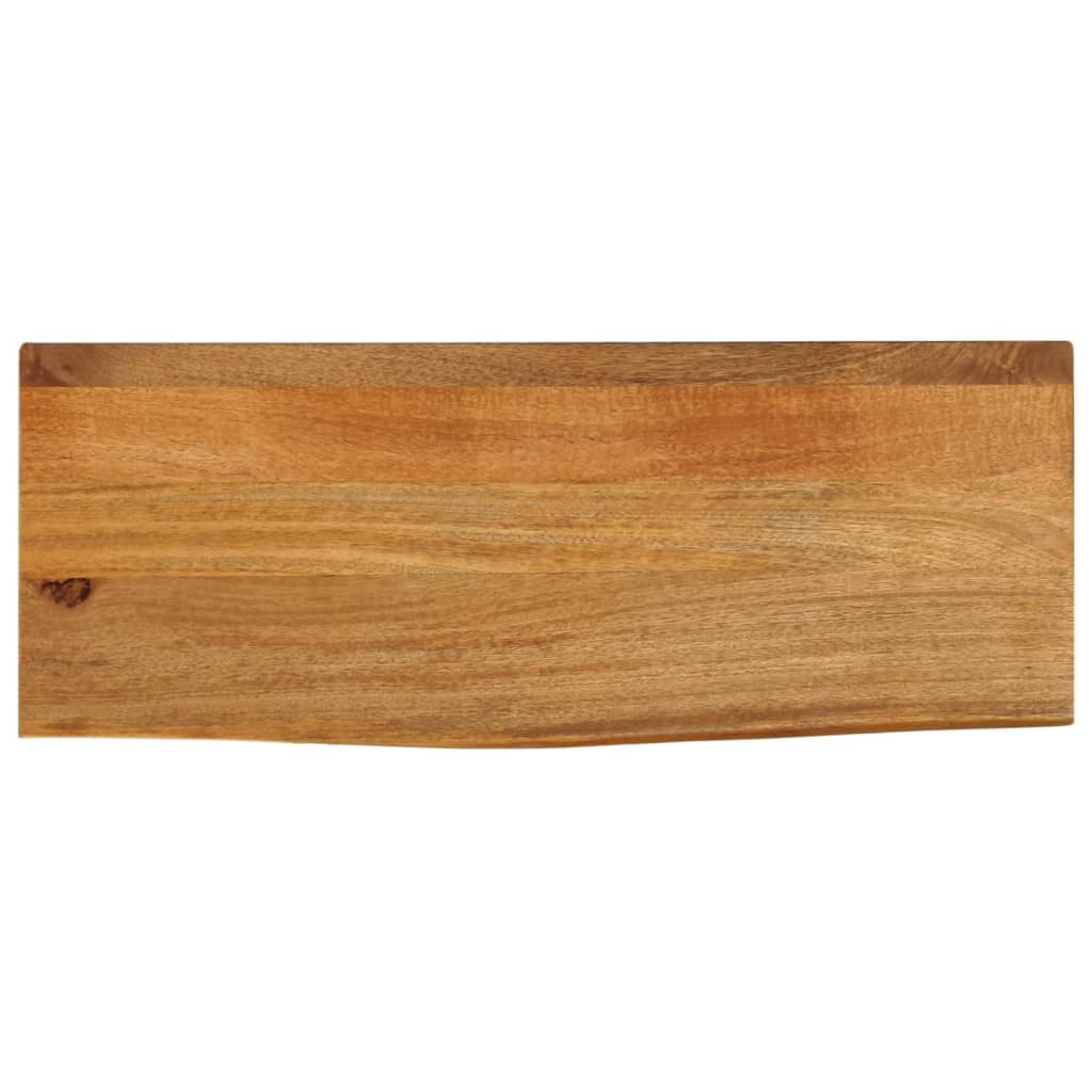 Vidaxl Blat Stołu Z Naturalną Krawędzią, 80X20X2,5 Cm, Drewno Mango