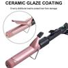 25 мм щипцы для завивки волос 1 дюйм профессиональные щипцы для завивки волос турмалиновое покрытие цилиндрический щипцы для завивки волос, ЖК-дисплей с 9 настройками нагрева