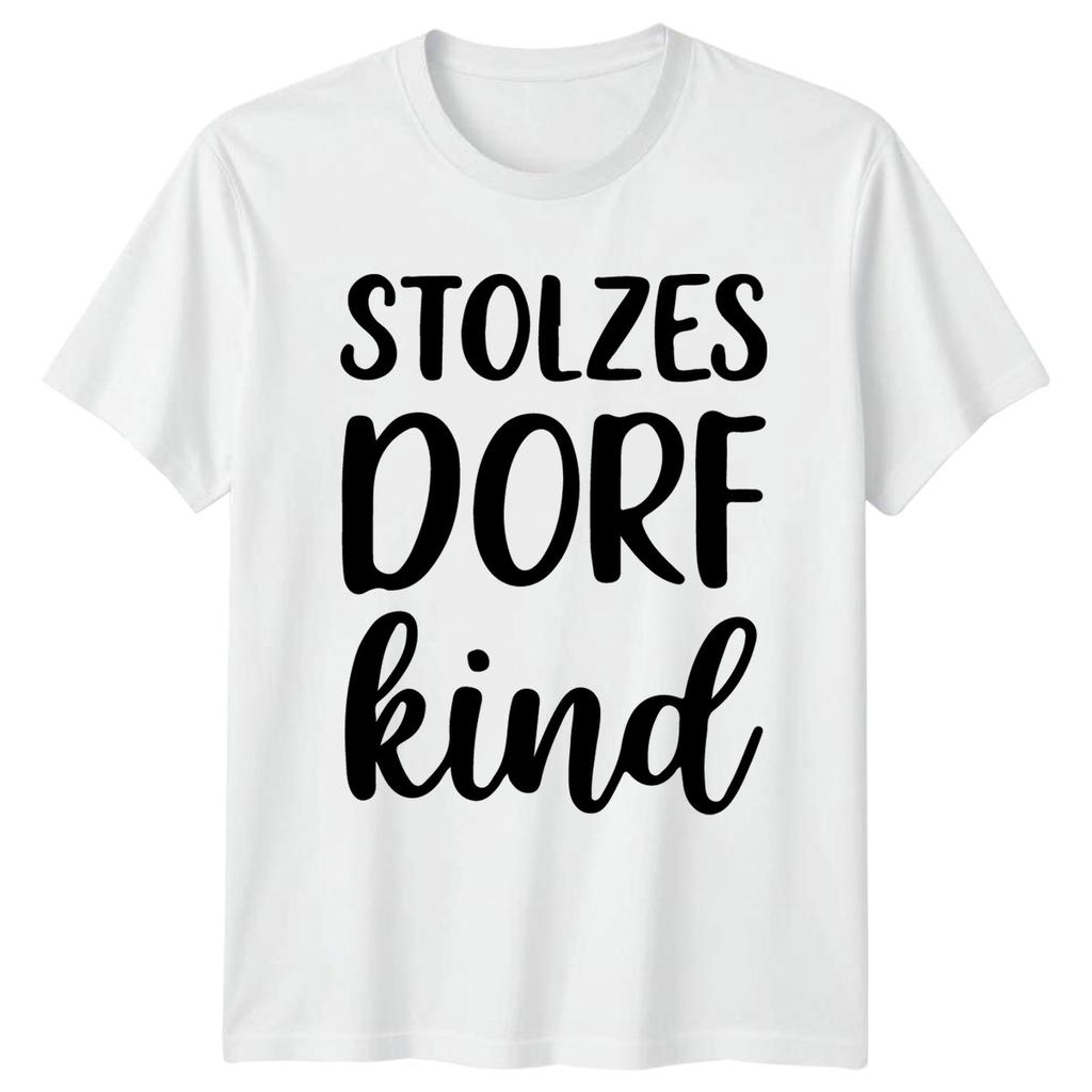 Stolzes Dorf Kind TShirt Rural Pride GerUnisex Heritage Gift For Him And Her