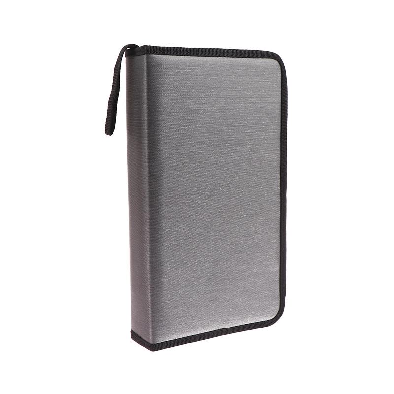 Автомобильный футляр для компакт-дисков на 80 листов, сумка для хранения дисков, DVD, сумка, органайзер для альбомов