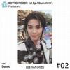 BOYNEXTDOOR 1-й EP альбома WHY.. Dazed Moody Letter Ver Фотокартка Открытка KPOP