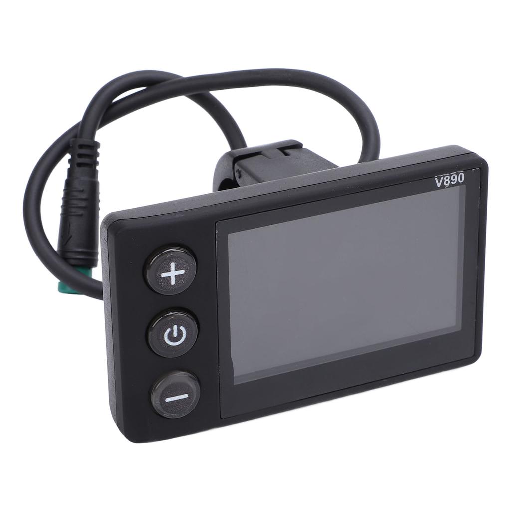 Электрический велосипед ЖК-дисплей водонепроницаемый многофункциональный дисплей для езды на велосипеде панель счетчика для 22,2 мм