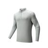 Fashionable Comfortable Versatile Solid Color Simple Long Sleeve Knitted Shirt Men Tops 152537409-1