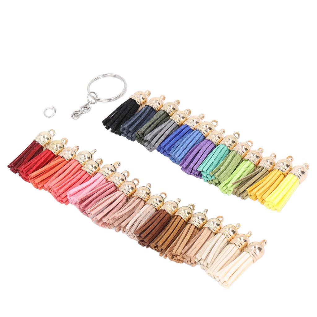 30 наборов акриловых заготовок для брелоков, двухсторонние круглые с более гладкими краями, заготовки для сублимационных брелоков для DIY