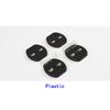 For Renault Kadjar 2016 2017 2018 2019 2020 Car Interior Anti Rust Water Proof Door Lock Key Keys Buckle Cover Molding Trim 4PCs
