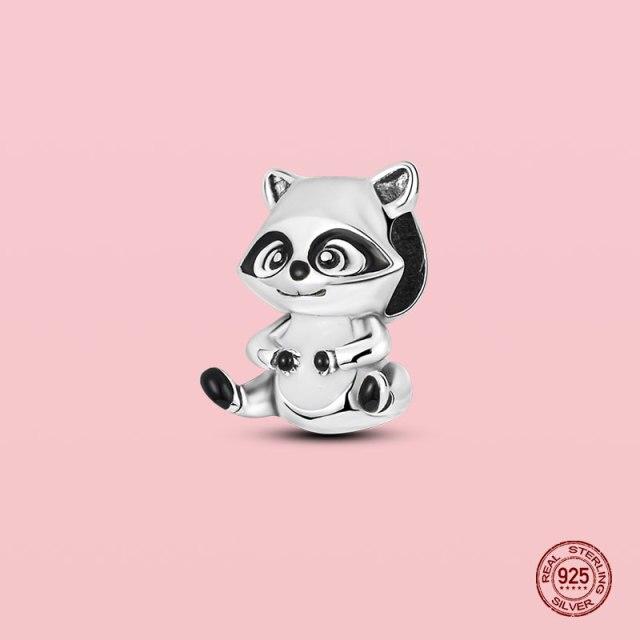 Подвеска из стерлингового серебра 925 пробы, очаровательные бусины для оригинального браслета Panjia, ожерелье, женские украшения