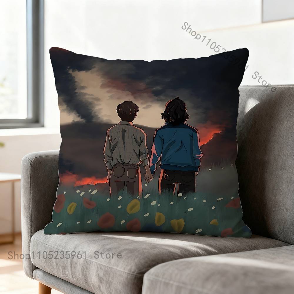 Will Mike Onewheatmark BByler Pillow Cases for Bedroom Living Room Sofa Home Decor Polyester Cushion Cover with Zipper