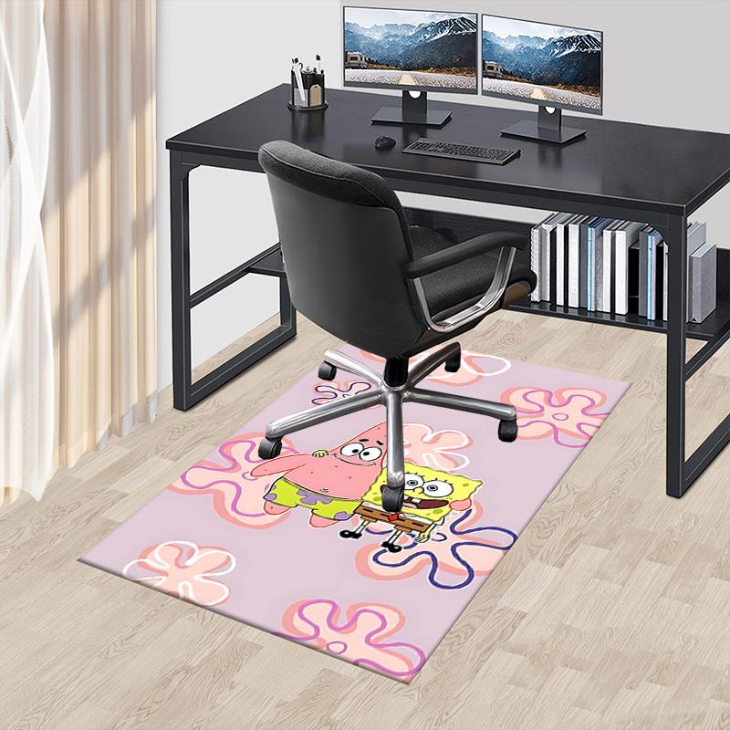 1 шт. Коврик Губка Боб Квадратные Штаны, Ультра Мягкий, Толстый и Впитывающий, Нескользящий, Машинная Стирка, Коврик для Прихожей