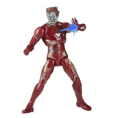MARVEL Серия Marvel Legend Кинематографическая вселенная Marvel Disney Plus Что если... Зомби Железный Человек Фигурка 6 дюймов (15 см) размер, 3 аксессуара в комплекте F3700 Аутентичный