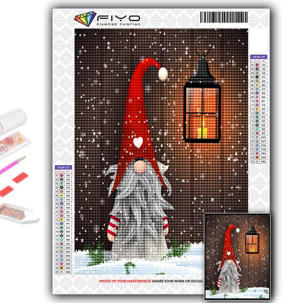 Популярная 5D Diy вышивка крестиком Рождественская елка Санта-Снеговик картина полная дрель набор для вышивки крестиком настенная наклейка домашний декор