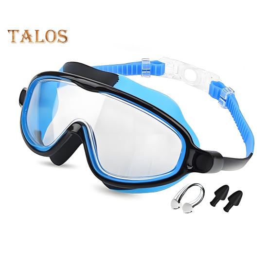 Очки для плавания для детей Очки для бассейна с защитой от запотевания и зажимом для носа Беруши Детские очки для плавания с защитой от ультрафиолета и герметичностью