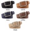 Casual Luxury Brand Design Square Pin Buckle Waistband Waist Band Leather Belt Ladies Dress Strap