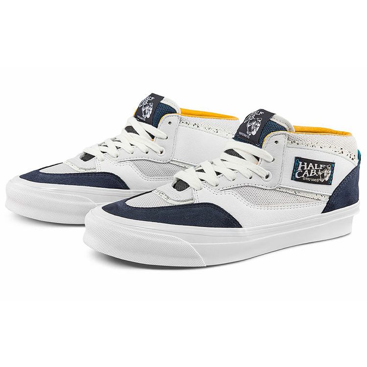 Vans Кроссовки унисекс OG Half Cab UL LX True White Dark Navy VN0A5HTJBDR