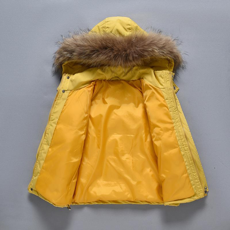 Пуховик, однотонный свитер на молнии, комплект детской пуховой куртки, комбинезон для маленьких мальчиков и девочек