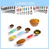 Essential Nine Piece Measuring Spoon Set With Magnetic Design And Modern Style For Home Bakers