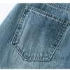 Vintage Blue Casual Wide Leg Jeans for Women Fashion Slim High Waist Loose Straight Denim Pants Woman Oversized Office Lady Trouser 24201