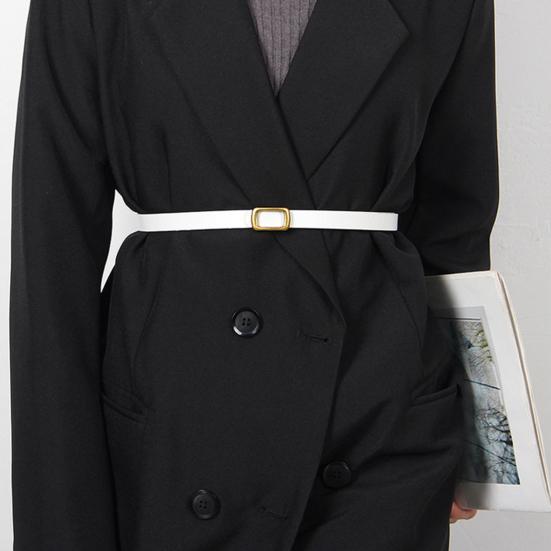 Ремень женский из искусственной кожи, регулируемая длина, пояс в стиле ретро, декоративный ремень для джинсов, повседневная одежда для офиса и вечеринок