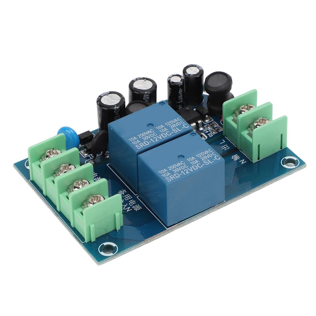Automatic Power Switching Module 220V 10A 2 Channels 2 Input 1 Output Dual Power Supply Switch