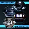 2/6/10 PCS C5W LED Bulb C10W Festoon 31/36/39/41/42mm COB White Car Interior Dome Reading Lights Trunk License Plate Lamp 12V Dome Lights 6