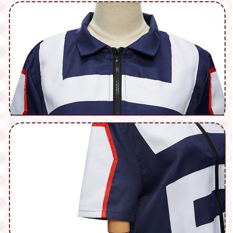 Моя геройская академия Boku No Hero косплей костюм школьная форма костюм футболка брюки Izuku Midoriya Todoroki Shouto