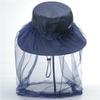 Portable Mosquito Net Hat Breathable Insect Mesh Hat New Fishing Sun Cap
