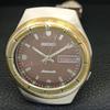 АВТОМАТИЧЕСКИЕ ВИНТАЖНЫЕ ЯПОНСКИЕ ЧАСЫ SEIKO 7009A МУЖСКИЕ С КОРИЧНЕВЫМ ЦИФЕРБЛАТОМ a702356-5