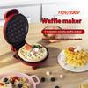 1Pcs Non-Stick Coated Cake Oven Machine Breakfast Cooking Appliance Mini Waffle Maker Fried Eggs